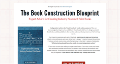 Desktop Screenshot of bookconstructionblueprint.com